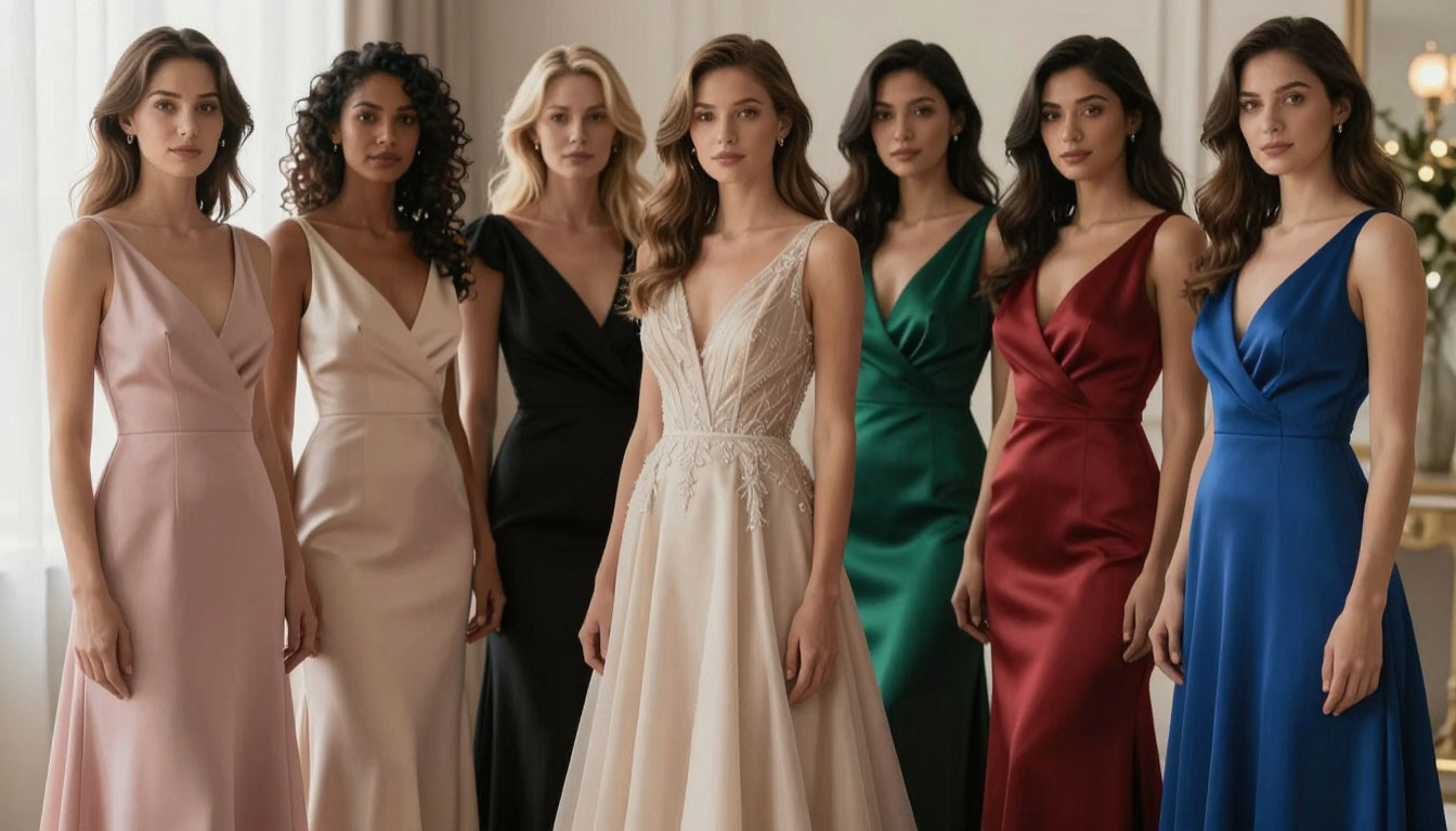 Тренды платьев 2026: цвета и фактуры